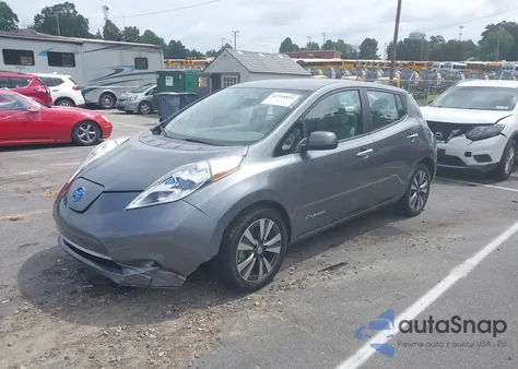 2015 Nissan Leaf Sv from USA, damaged, VIN 1N4AZ0CP2FC317942